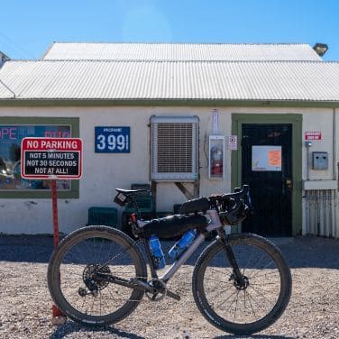 gravel cyclist