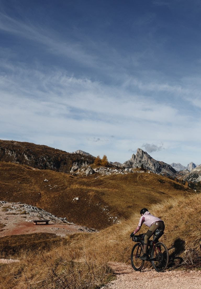 Gravel bikepacking journey