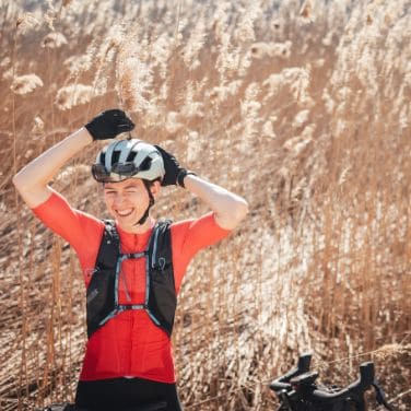 gravel cyclists