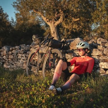 gravel cyclists